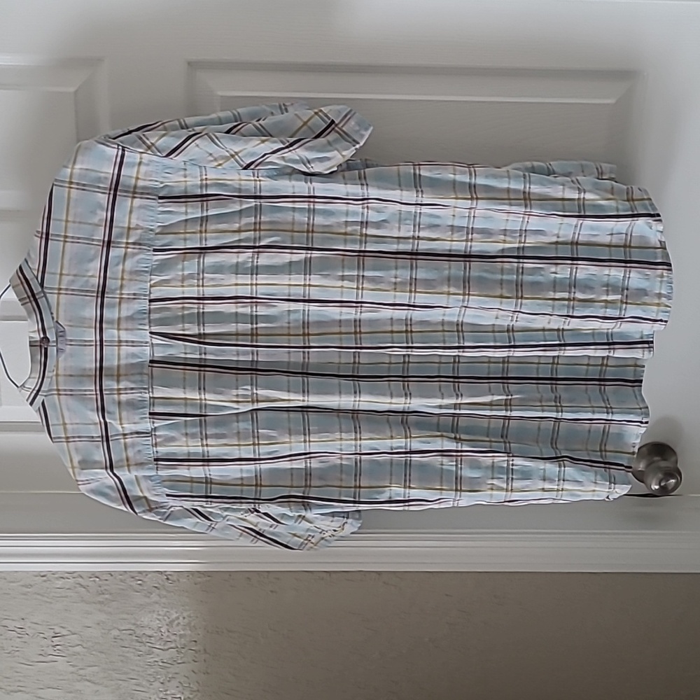 Tommy Bahama Plaid Short Sleeve Shirt XXL - Picture 3 of 10